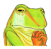 Ama-frogs sticker #10401713