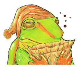 Ama-frogs sticker #10401743