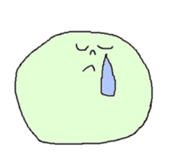 colorful face 2 sticker #10402090