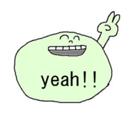 colorful face 2 sticker #10402107