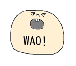 colorful face 2 sticker #10402110