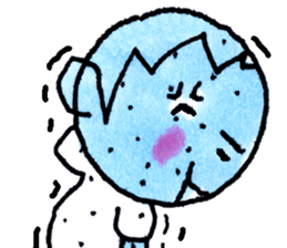 Matsuoka and funny creatures2 sticker #10402282