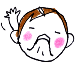 Matsuoka and funny creatures2 sticker #10402285