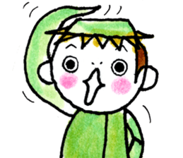 Matsuoka and funny creatures2 sticker #10402291