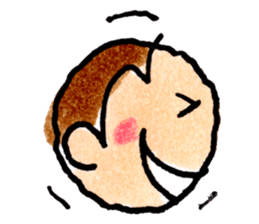 Matsuoka and funny creatures2 sticker #10402298