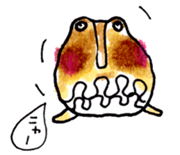 Matsuoka and funny creatures2 sticker #10402306