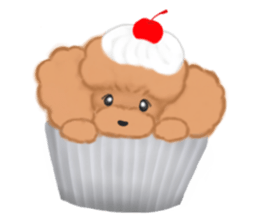 CUP POODLE sticker #10402643