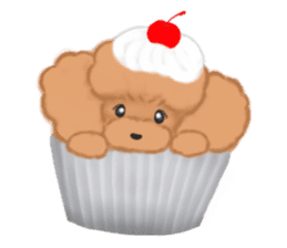 CUP POODLE sticker #10402643
