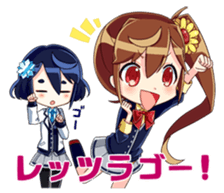 DEAD LANGUAGE GIRLS!! sticker #10402870