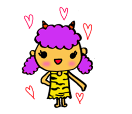 Kawaii Oni-chan (Japanese monster) sticker #10402992