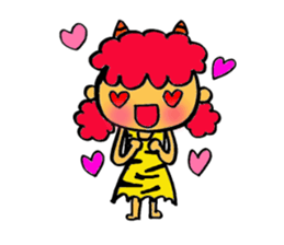 Kawaii Oni-chan (Japanese monster) sticker #10403001