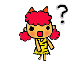 Kawaii Oni-chan (Japanese monster) sticker #10403004