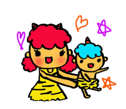 Kawaii Oni-chan (Japanese monster) sticker #10403005
