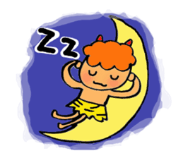 Kawaii Oni-chan (Japanese monster) sticker #10403007