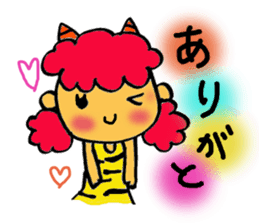Kawaii Oni-chan (Japanese monster) sticker #10403010