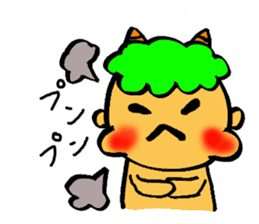 Kawaii Oni-chan (Japanese monster) sticker #10403012
