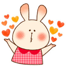 Every day rabbit. sticker #10403072