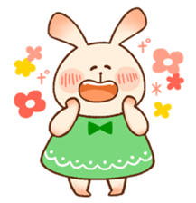 Every day rabbit. sticker #10403085