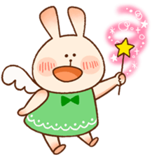 Every day rabbit. sticker #10403101