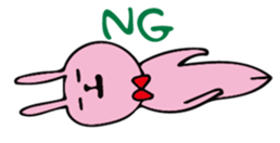 Mr. loose rabbit sticker #10403273