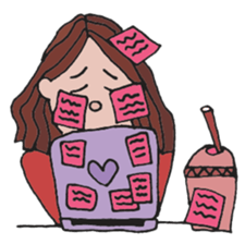 Goofy Girl , EMMA & BANA sticker #10403595