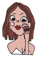 Goofy Girl , EMMA & BANA sticker #10403602