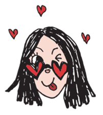 Goofy Girl , EMMA & BANA sticker #10403607