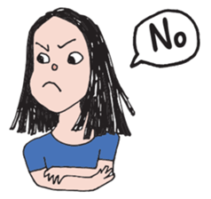 Goofy Girl , EMMA & BANA sticker #10403610