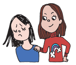 Goofy Girl , EMMA & BANA sticker #10403611