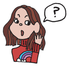 Goofy Girl , EMMA & BANA sticker #10403613