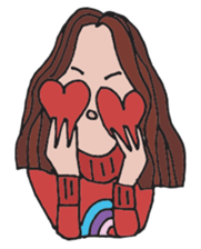 Goofy Girl , EMMA & BANA sticker #10403614