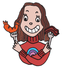 Goofy Girl , EMMA & BANA sticker #10403616