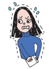 Goofy Girl , EMMA & BANA sticker #10403624