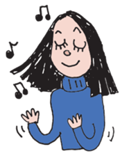 Goofy Girl , EMMA & BANA sticker #10403630