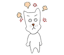 The dog's name is josephine. sticker #10403845