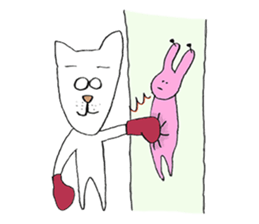 The dog's name is josephine. sticker #10403850