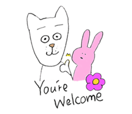 The dog's name is josephine. sticker #10403851