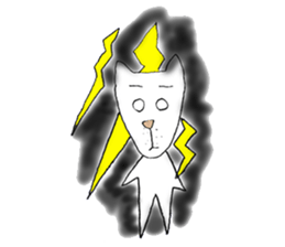 The dog's name is josephine. sticker #10403853