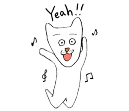 The dog's name is josephine. sticker #10403858