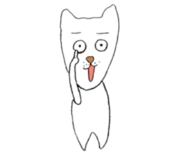 The dog's name is josephine. sticker #10403867