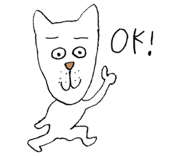 The dog's name is josephine. sticker #10403868