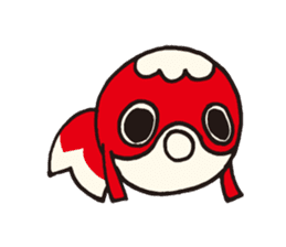 Yanai goldfish lantern Sticker sticker #10404672