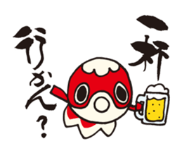 Yanai goldfish lantern Sticker sticker #10404710