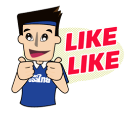 CHEER BALL THAI sticker #10404755