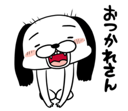 Ochimusha dog Musashi sticker #10404838