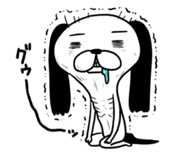 Ochimusha dog Musashi sticker #10404857