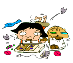 ASARAMAN & MIKO sticker #10404925