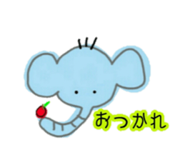 Slightly loose animals sticker #10405543