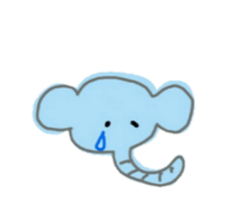 Slightly loose animals sticker #10405544