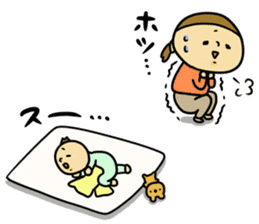 Great mother! Baby edition 3 sticker #10406366